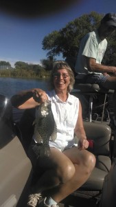 Sherry with Crappie